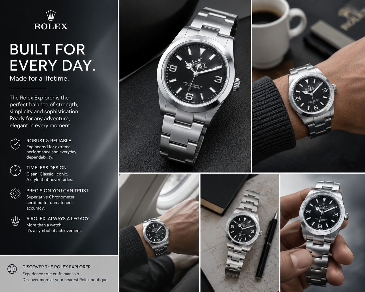 New Delhi, Watches, INR 775500,  Everything You Should Know Before Buying A Rolex Explorer Watch