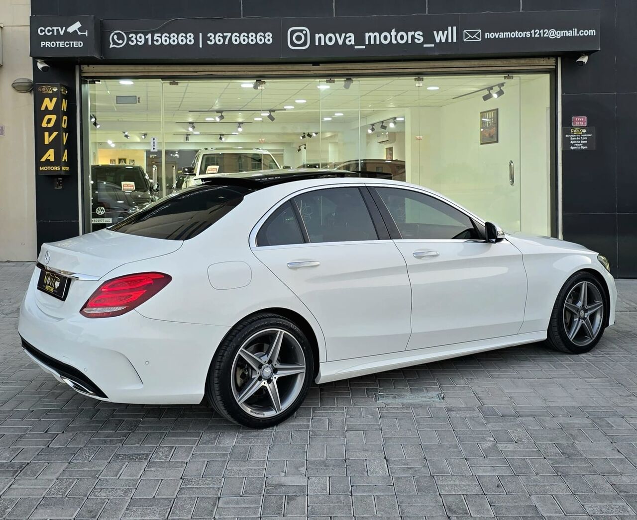 Manama, Vehicles, Cars & Trucks , BHD 8500,  Mercedes-Benz C-Class,  2016,  Automatic,  80000 KM,  Mercedes-Benz C200 AMG