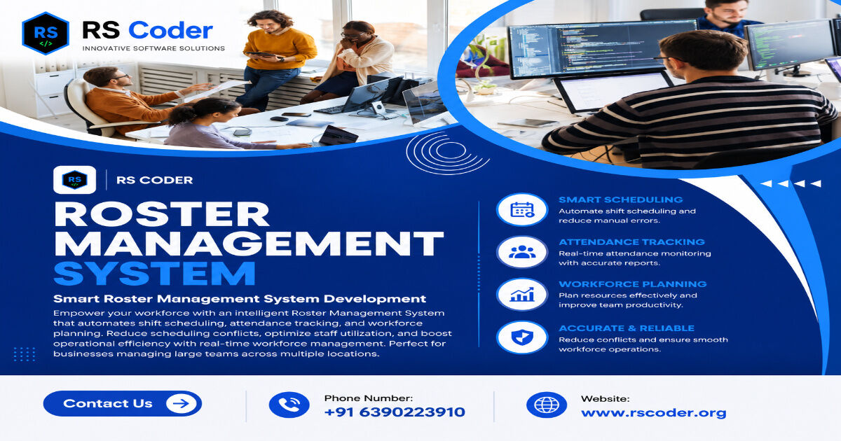 Gurugram, Software Development, Roster Management System | Smart Employee Shift Management Software