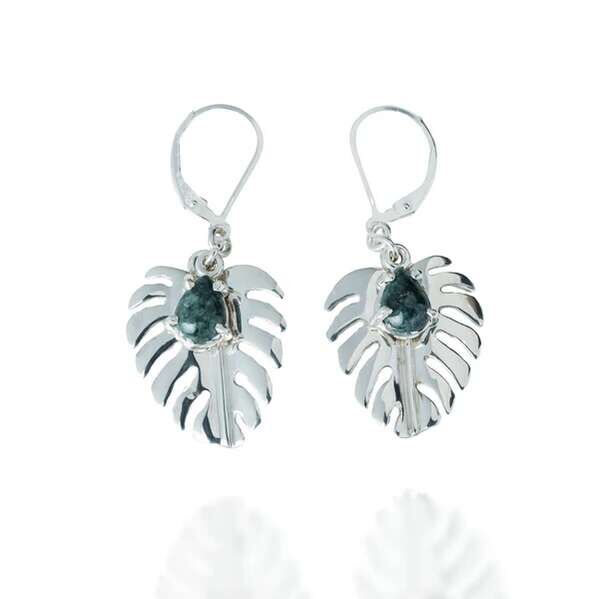 New York, Jewelry, USD 259,  Autumn Jade Earrings | Genuine Green Jewelry Collection