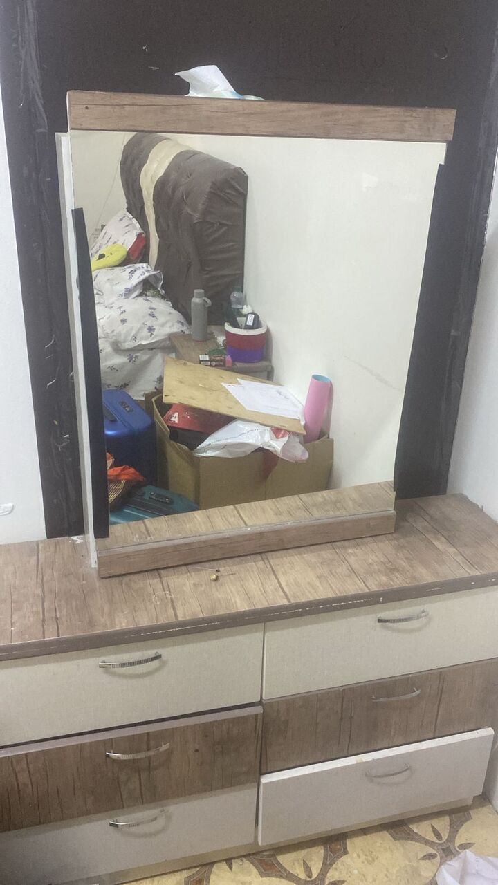 Khobar, Furniture, SAR 1600,  Urgent Sale &ndash; Complete Bedroom Furniture Set + FREE 2-Seater Sofa | SAR 1,600 (Negotiable)