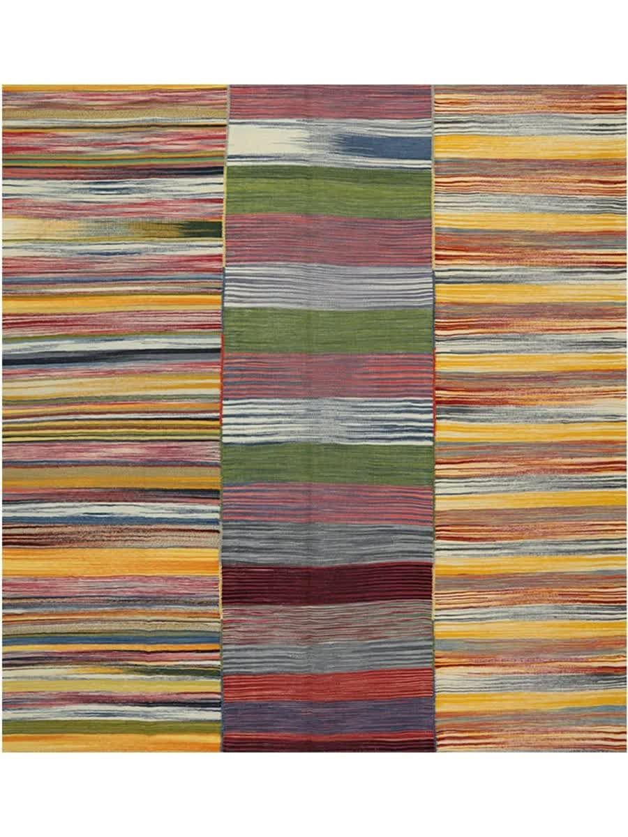 New York, Furniture, USD 630,  6x7 Gold Persian Kilim Area Rug In DFW TX