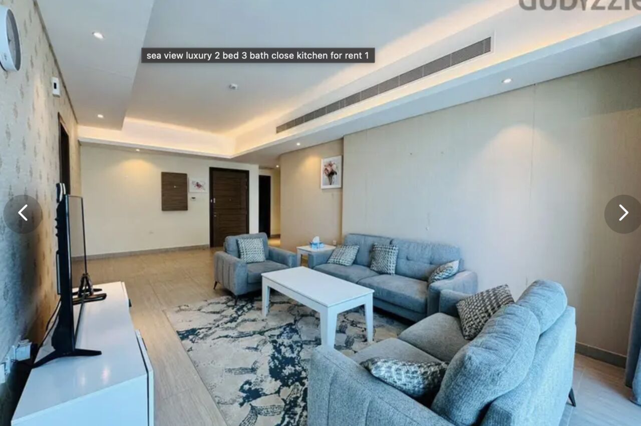 Juffair, Sublets, BHD 165/month,  3 BR,  400 Sq. Meter,  Sharing 1 Bedroom In A 2 Bed Room Flat