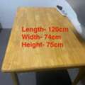 SAR 150,  Solid Wooden Table For Sale