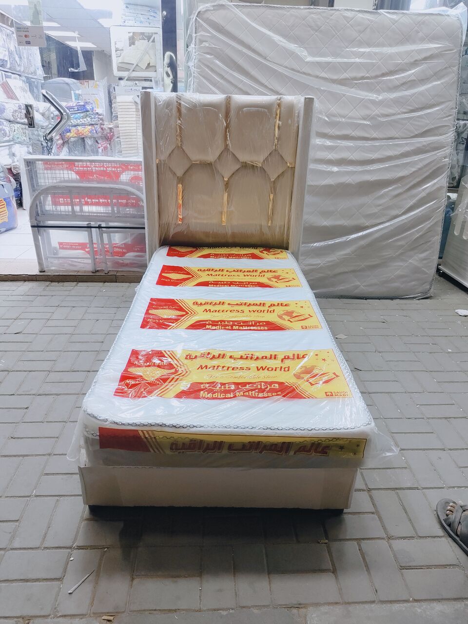 Riyadh, Furniture, New Steel Bed Dabule And Single