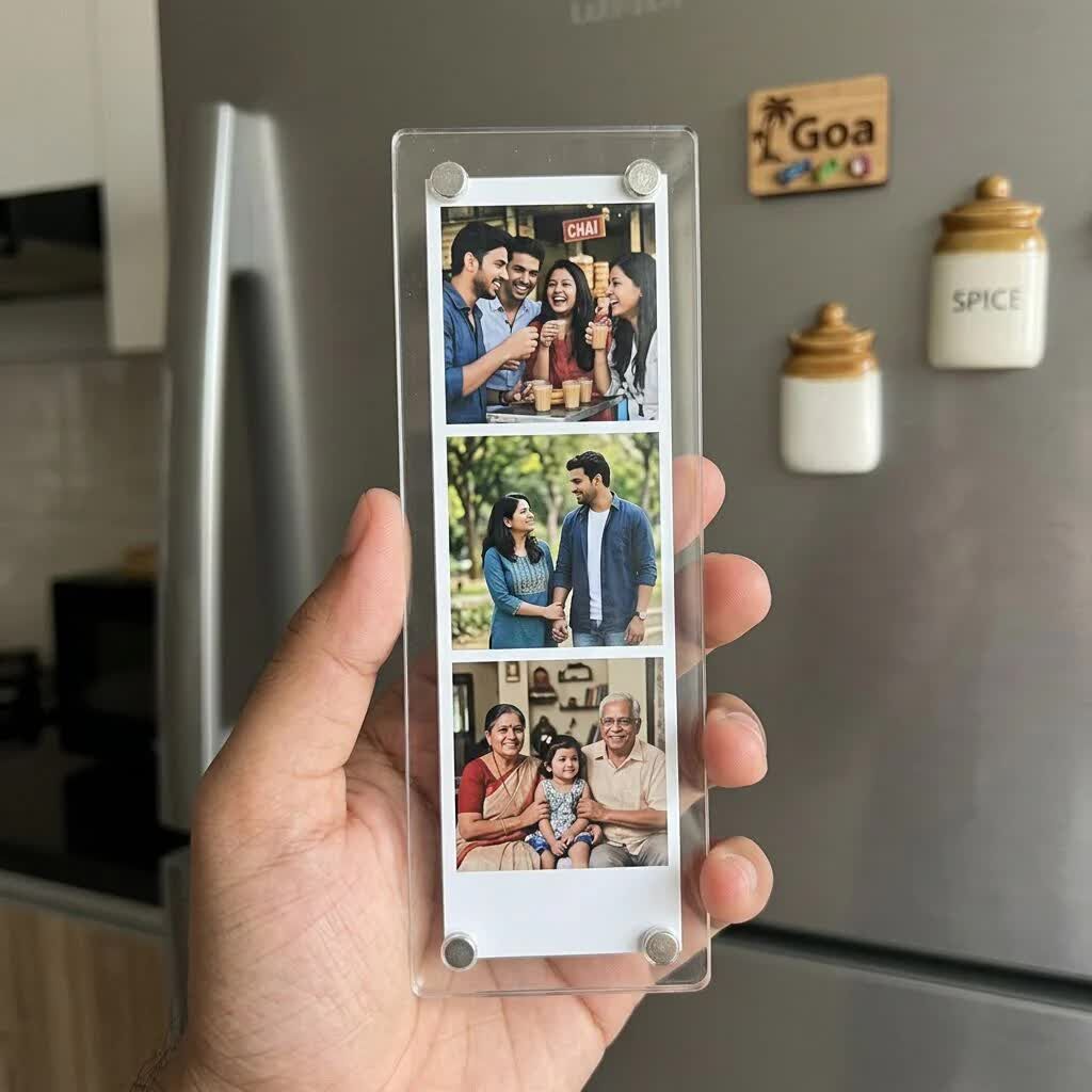 Visakhapatnam, Photo & Video, INR 159,  Acrylic Fridge Magnets &ndash; Personalised Photo Magnets