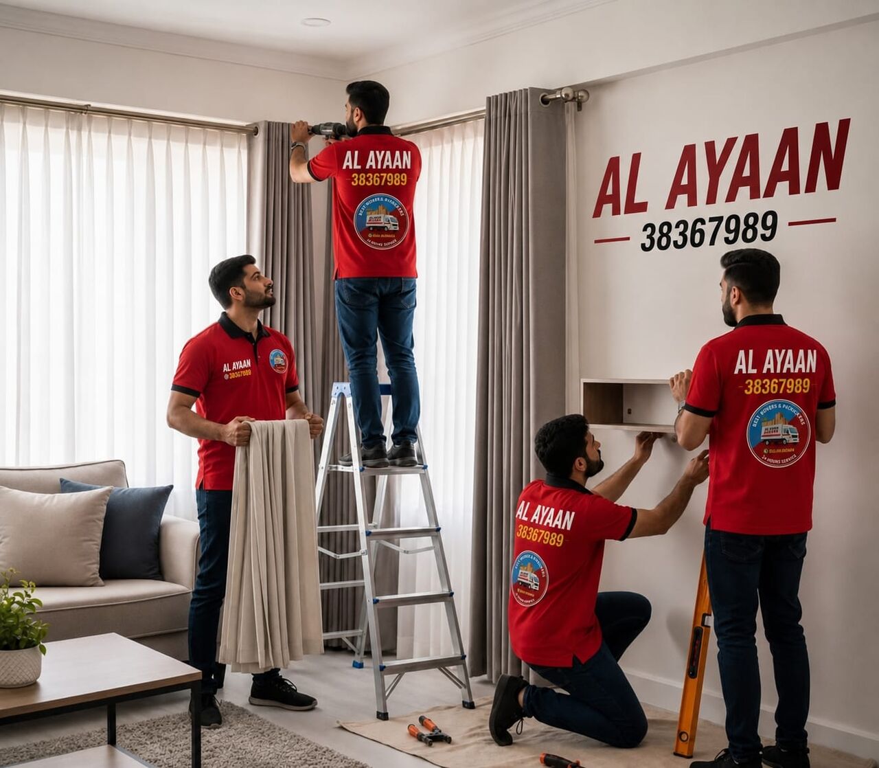 Juffair, Labor/Moving, Alayyan Movers & Packers Bahrain   Looking For Safe, Fast, And Professional Moving Srvice