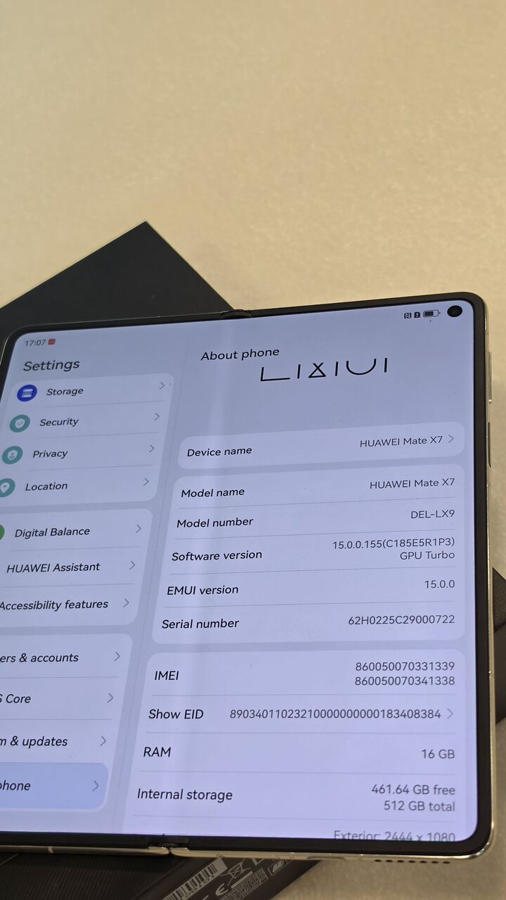 Dammam, Mobile Phones, SAR 3500,  Huawei Mate X7 512 GB