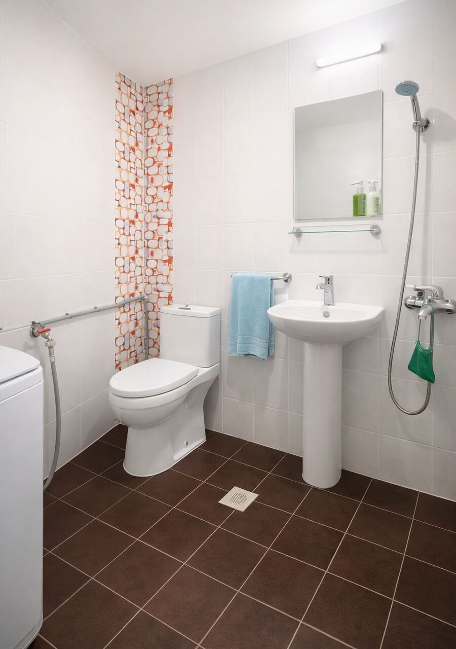 Al Seef, Apartments, Flats, Houses & Villas, BHD 160/month,  1 BR,  For Rent Fully Furnished Studio Flat In Karbabad Area Near Seef With Electricity