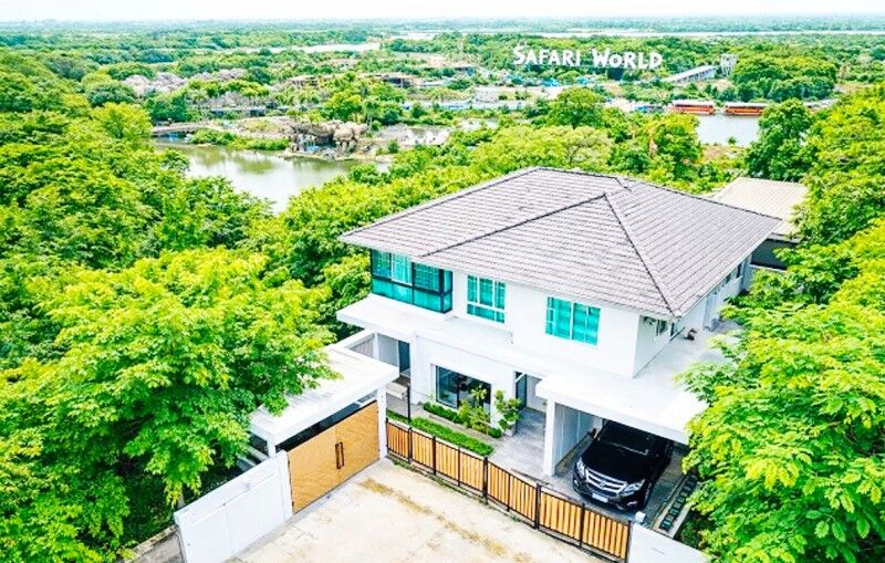 Bangkok, Villas, THB 39998,  101 Sq. Feet,  Safari World 1.2 Km., Near Sathit Phatthana School, 500 M., 101 Sq M. Panya Indra,