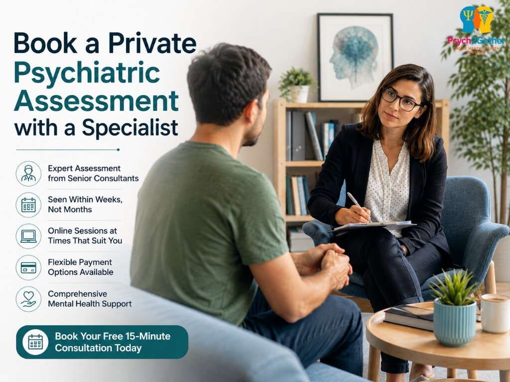 London, Health, Private Psychiatric Assessment With Psych2gether