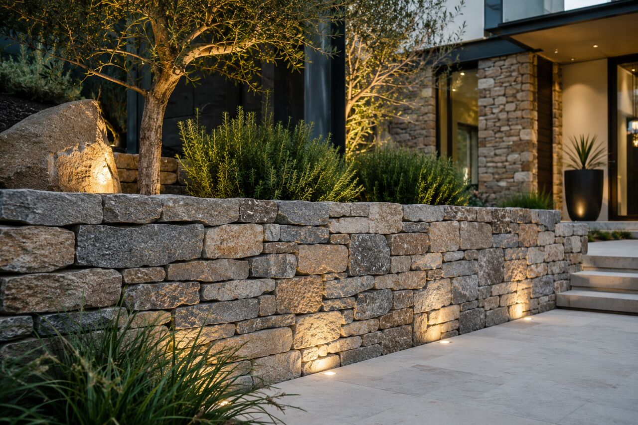 Melbourne, Materials, AUD 90,  Dry Stone Wall For That Rustic Look