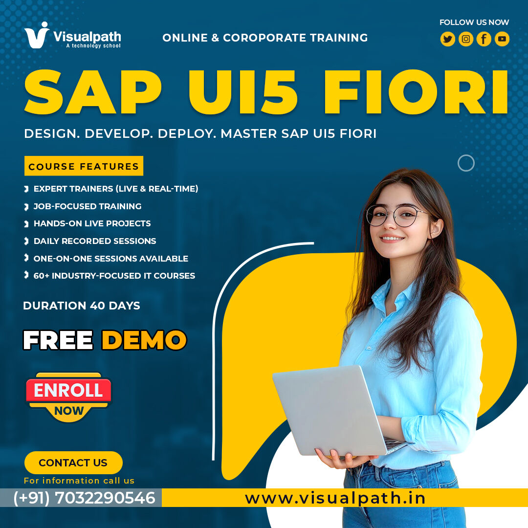 Hyderabad, Education, SAP UI5 Course | SAP UI5 And Fiori Training