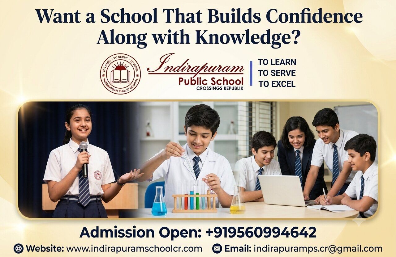 Ghaziabad, Education, Want A School That Builds Confidence Along With Knowledge?