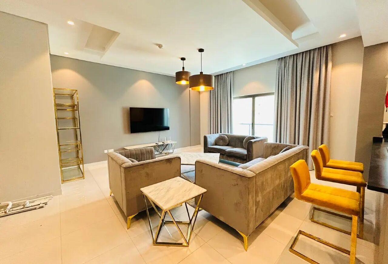 Hidd, Apartments, Flats, Houses & Villas, BHD 400/month,  2 BR,  2 Bedroom Fully Furnished With Ewa In Hidd