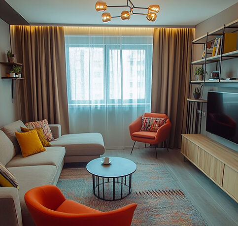 Bangalore, Interior Design, Trusted 1 BHK Interior Design With Custom Solutions