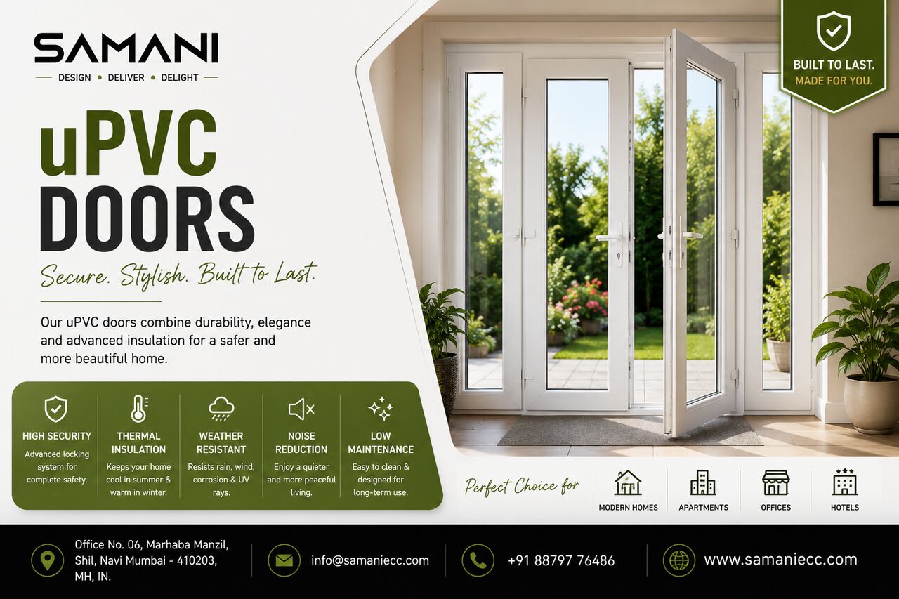 Mumbai, Interior Design, Best UPVC Doors