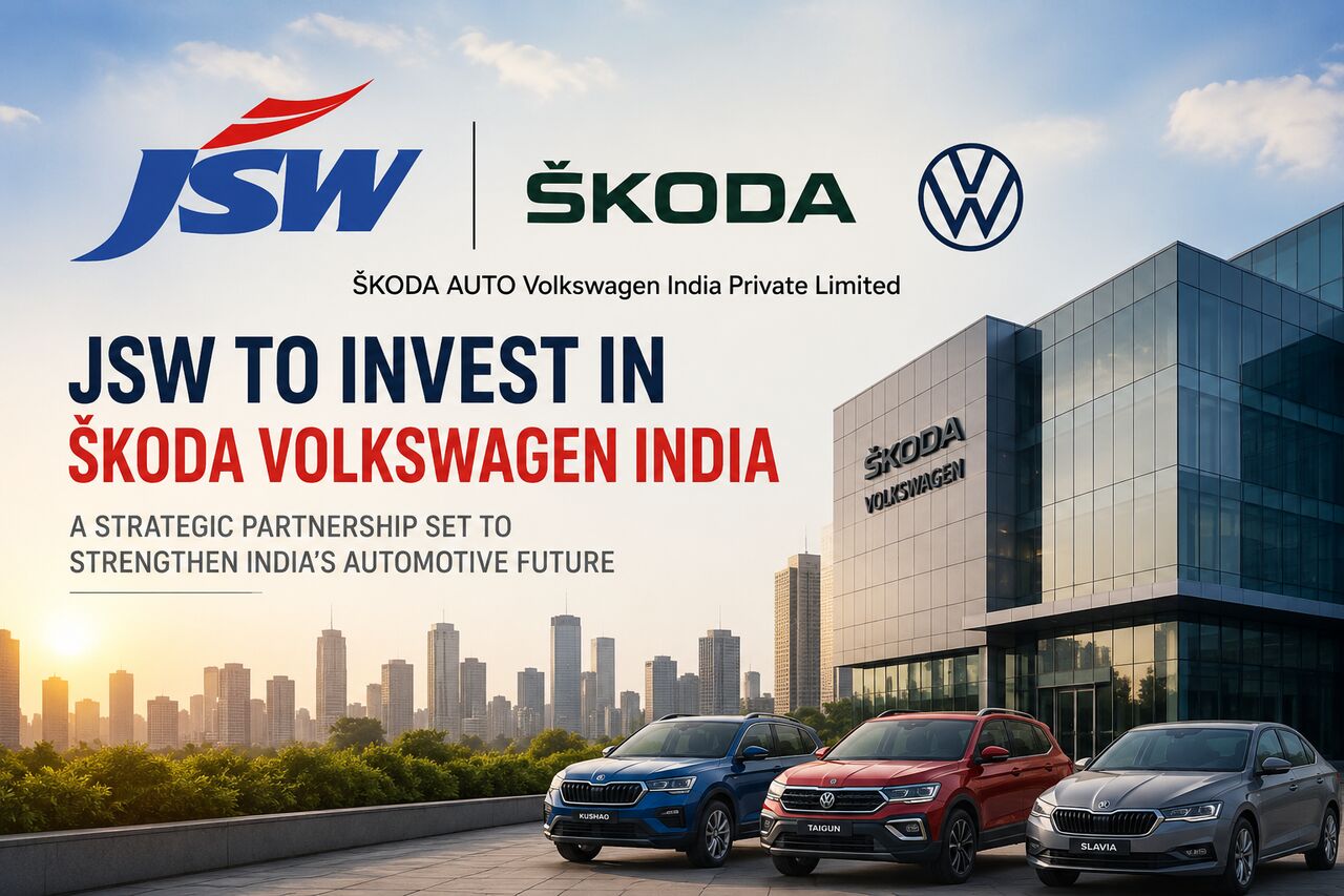 Mumbai, Business, JSW To Invest In Skoda Volkswagen India