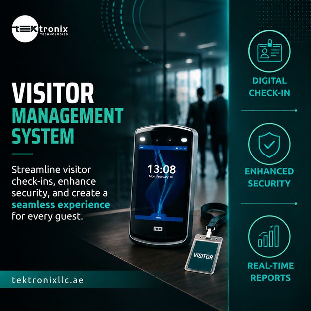 Dubai, Computer, Smart Enterprise Visitor Management System For Modern UAE Offices