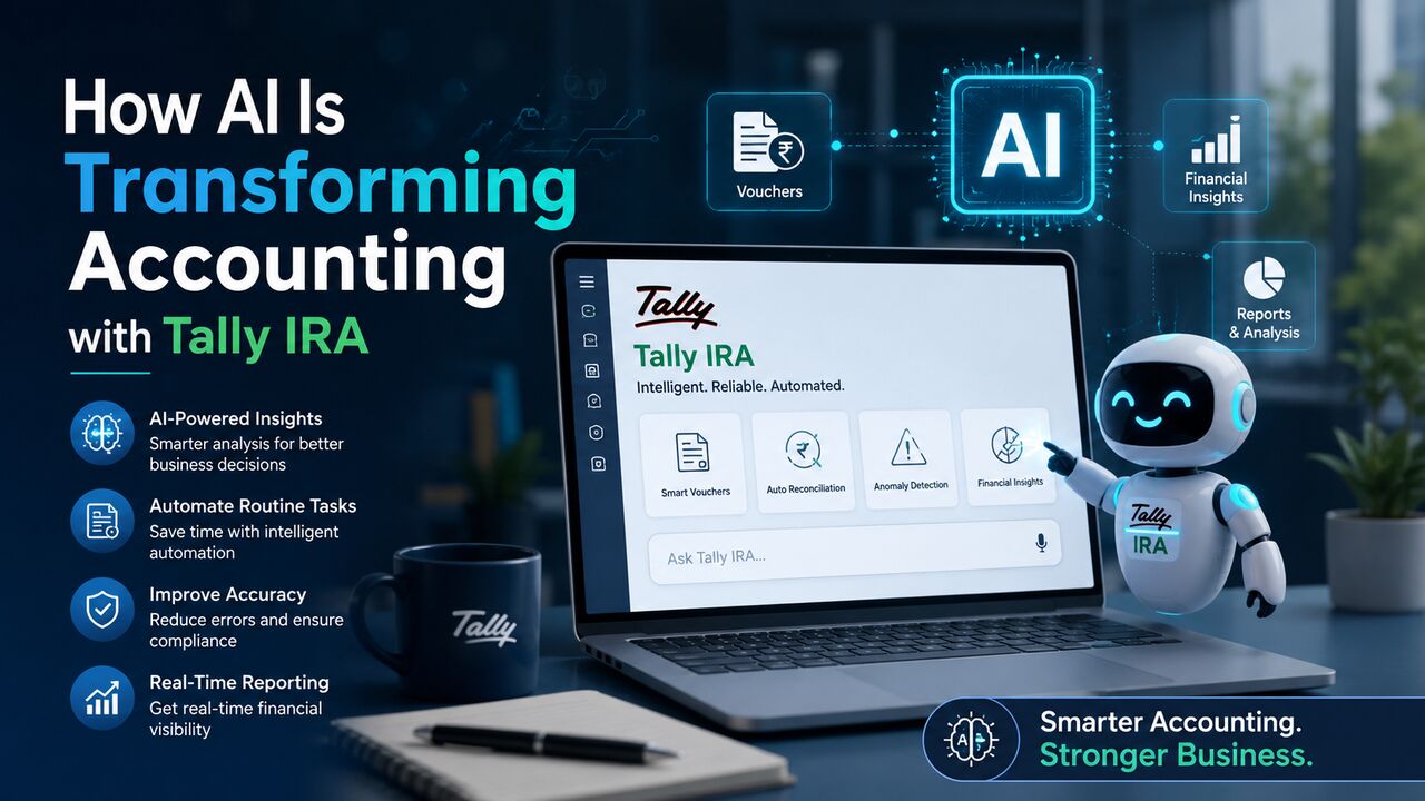 Noida, Computer, How AI Is Transforming Accounting With Tally IRA