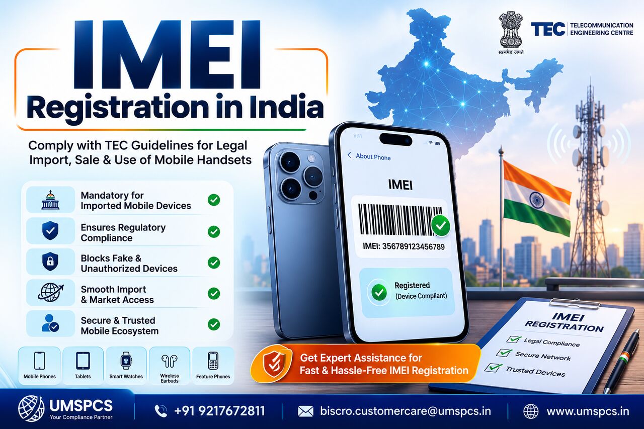 Noida, Legal, IMEI Registration In India