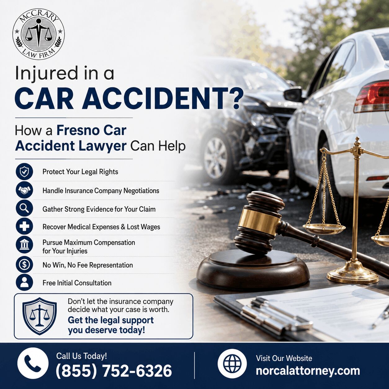 New York, Legal, Injured In A Fresno Car Accident? Talk To A Lawyer First