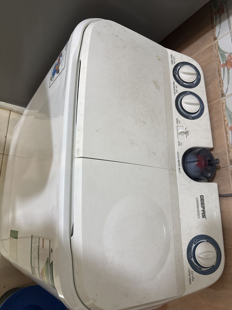 Akrabia, Appliances, SAR 200,  Washing Machine Geepas Semi 7 Kg