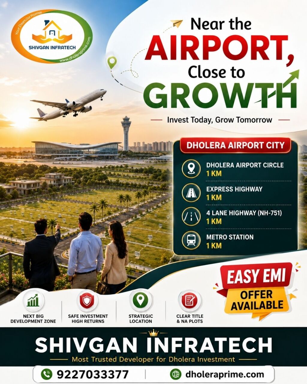 Mumbai, Residential Plots, Plot Sale Near Dholera International Airport