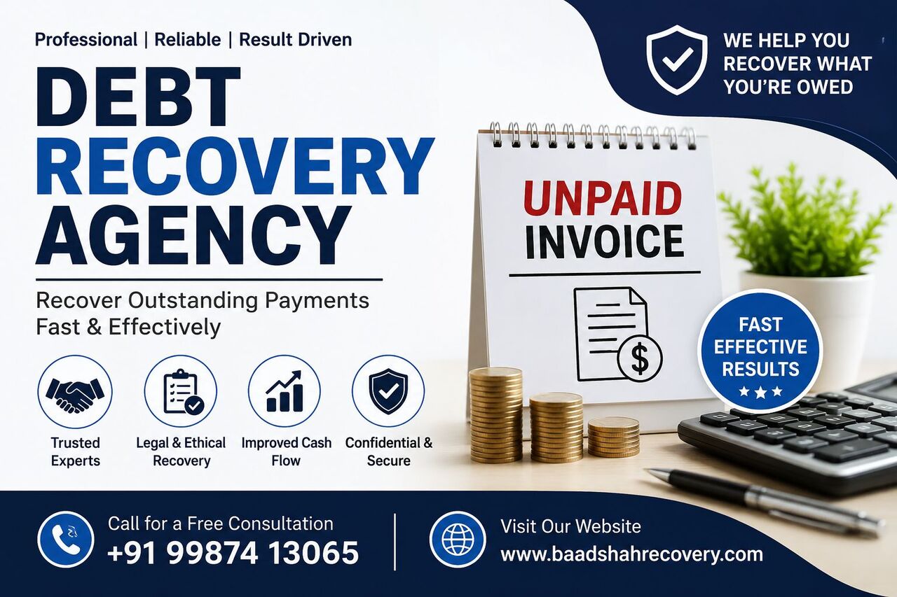 Mumbai, Business, Fast & Effective Debt Recovery Agency For Unpaid Invoices - Baadshah Recovery Agency