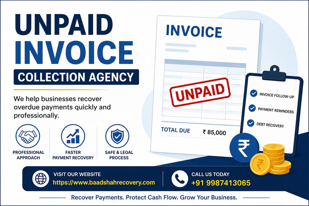 Mumbai, Business, Fast & Effective Debt Recovery Agency For Unpaid Invoices - Baadshah Recovery Agency
