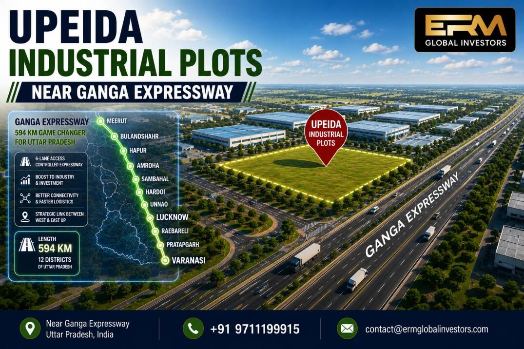 Noida, Industrial Land, UPEIDA Industrial Plots | Near Ganga Expressway