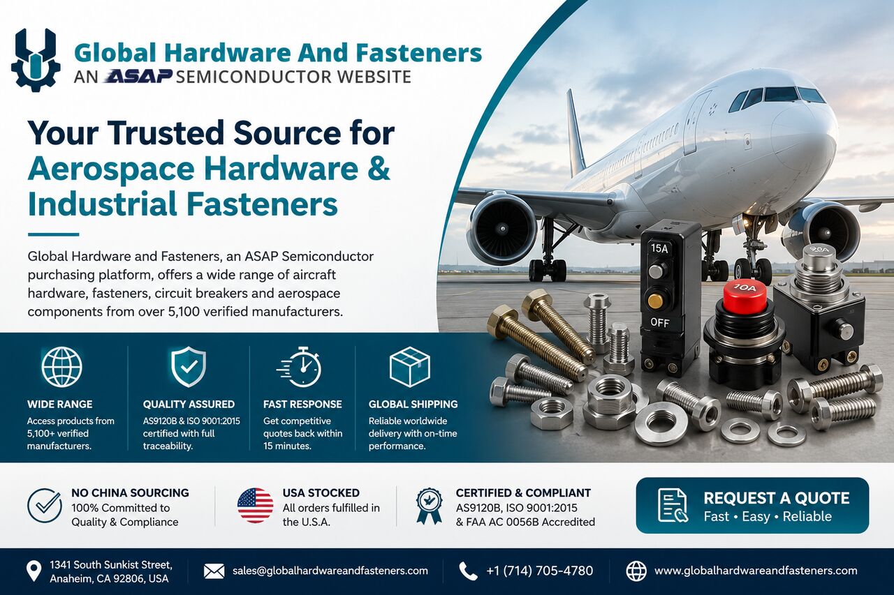 New York, Business, Global Hardware And Fasteners | Aircraft Hardware & Industrial Fasteners Supplier