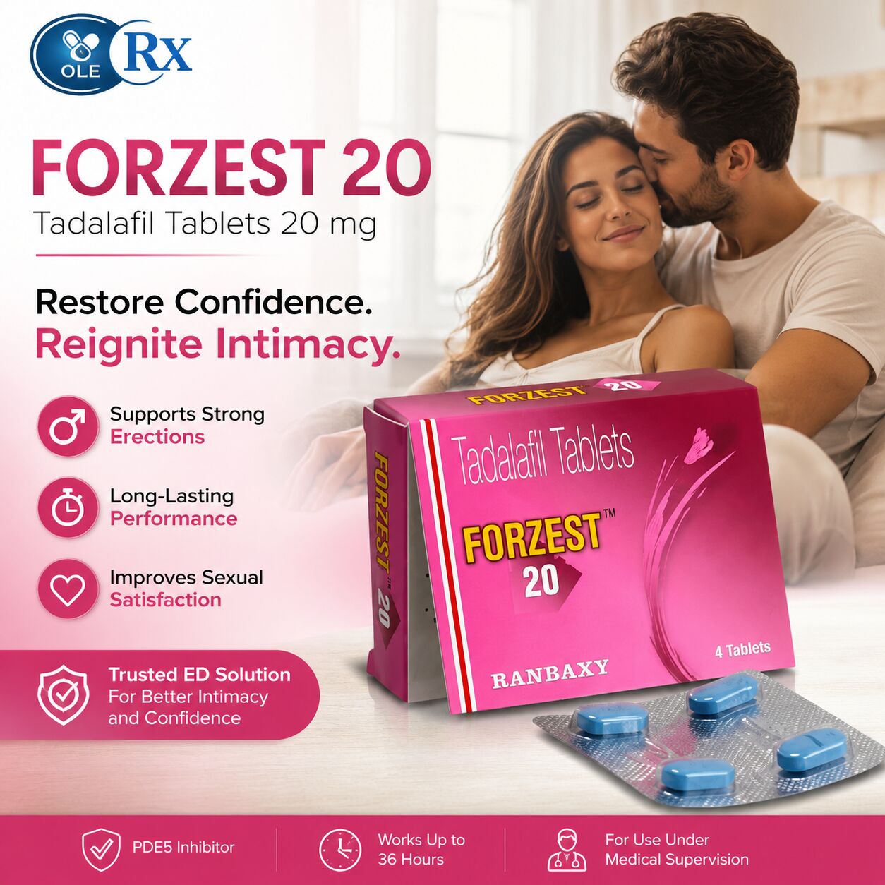 Boston, Health, Buy FORZEST 20 Tadalafil Tablets 20 Mg For Effective Erectile Dysfunction Treatment