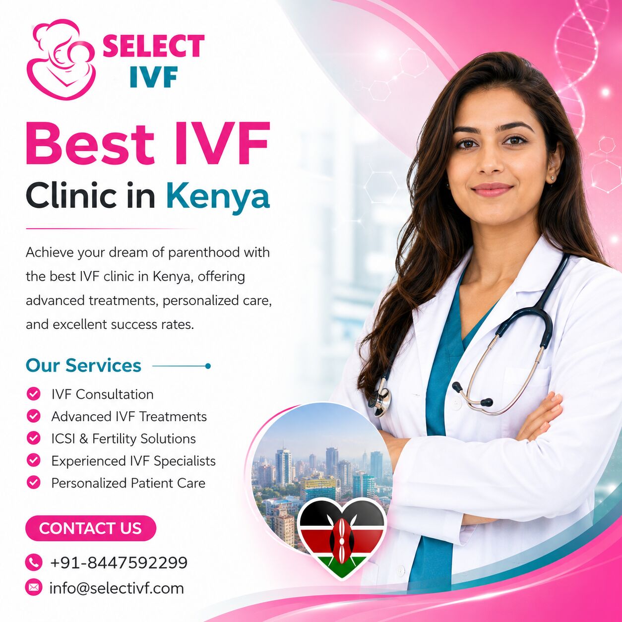 Nairobi, Health, Best IVF Clinic In Kenya