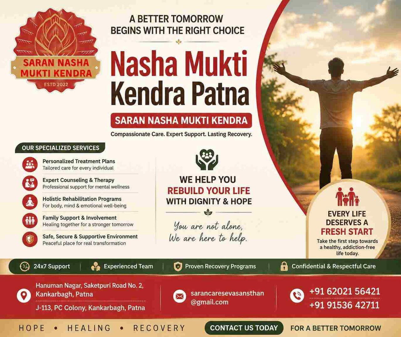 Mumbai, Health, Hope, Healing & Recovery Under One Roof