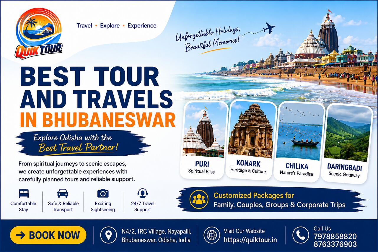 Bhubaneswar, Travel, Best Tour And Travels In Bhubaneswar