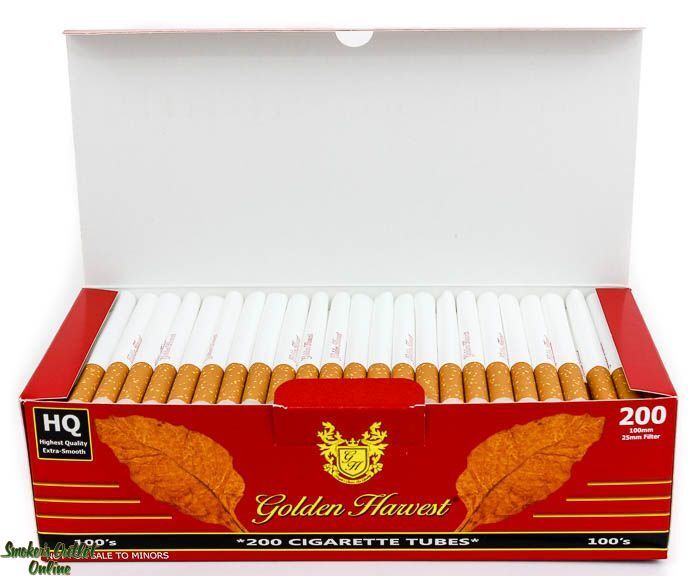 New York, Free Items, USD 2,  Buy Golden Harvest Tubes 200 Ct. Red 100 Mm From Smoker