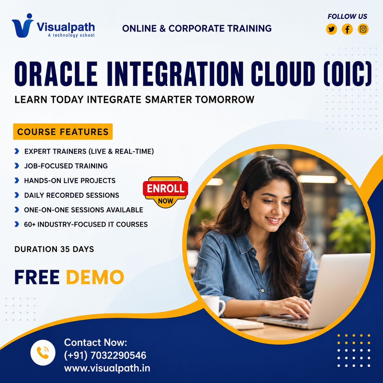 Hyderabad, Lessons Offered, Best OIC Online Training | Oracle Integration Institute