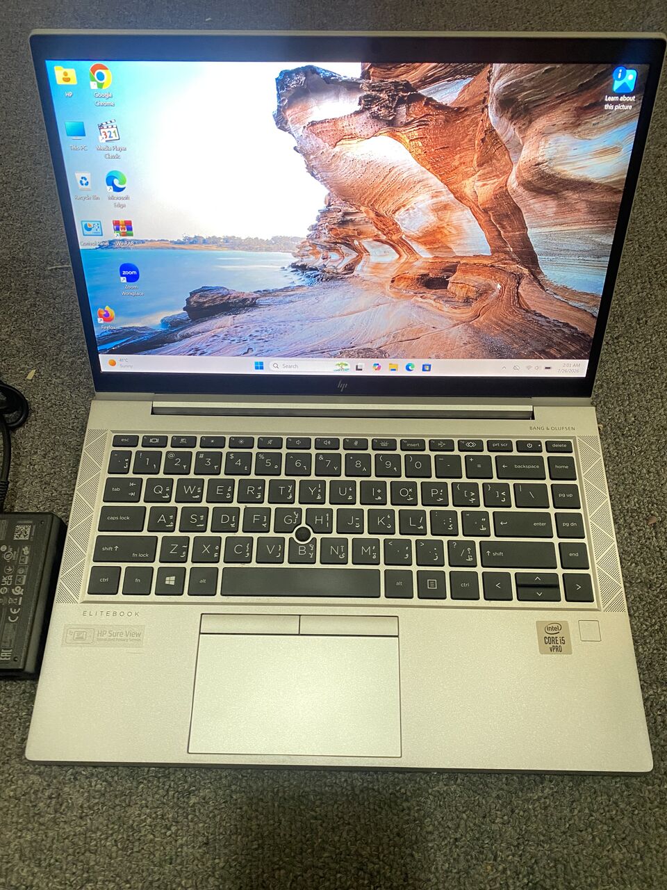 Olaya, Computers, SAR 1050,  Hp Elitebook 840 G7,16GB RAM,256GB SSD NVMe,Face Lock,