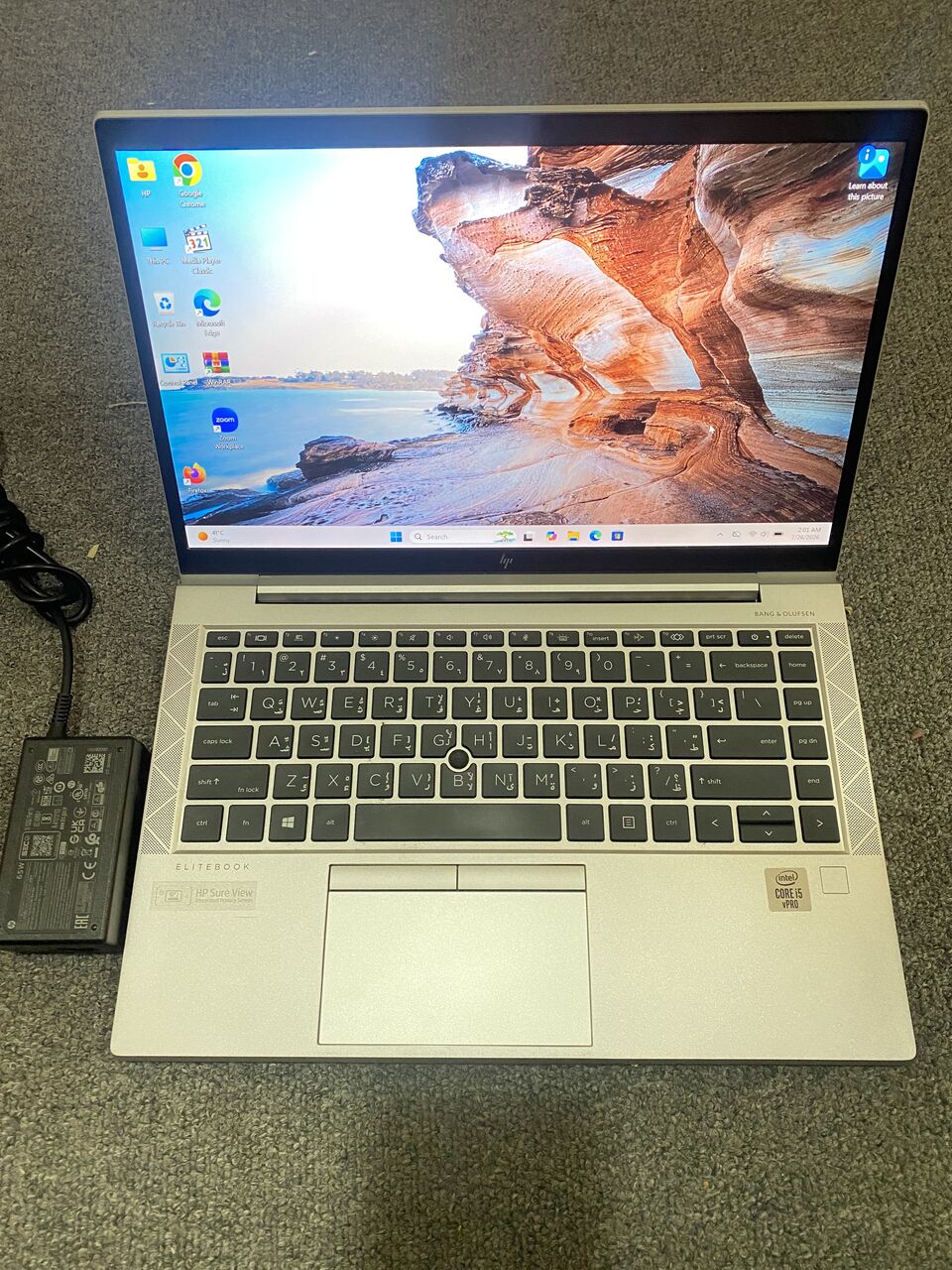 Olaya, Computers, SAR 1050,  Hp Elitebook 840 G7,16GB RAM,256GB SSD NVMe,Face Lock,