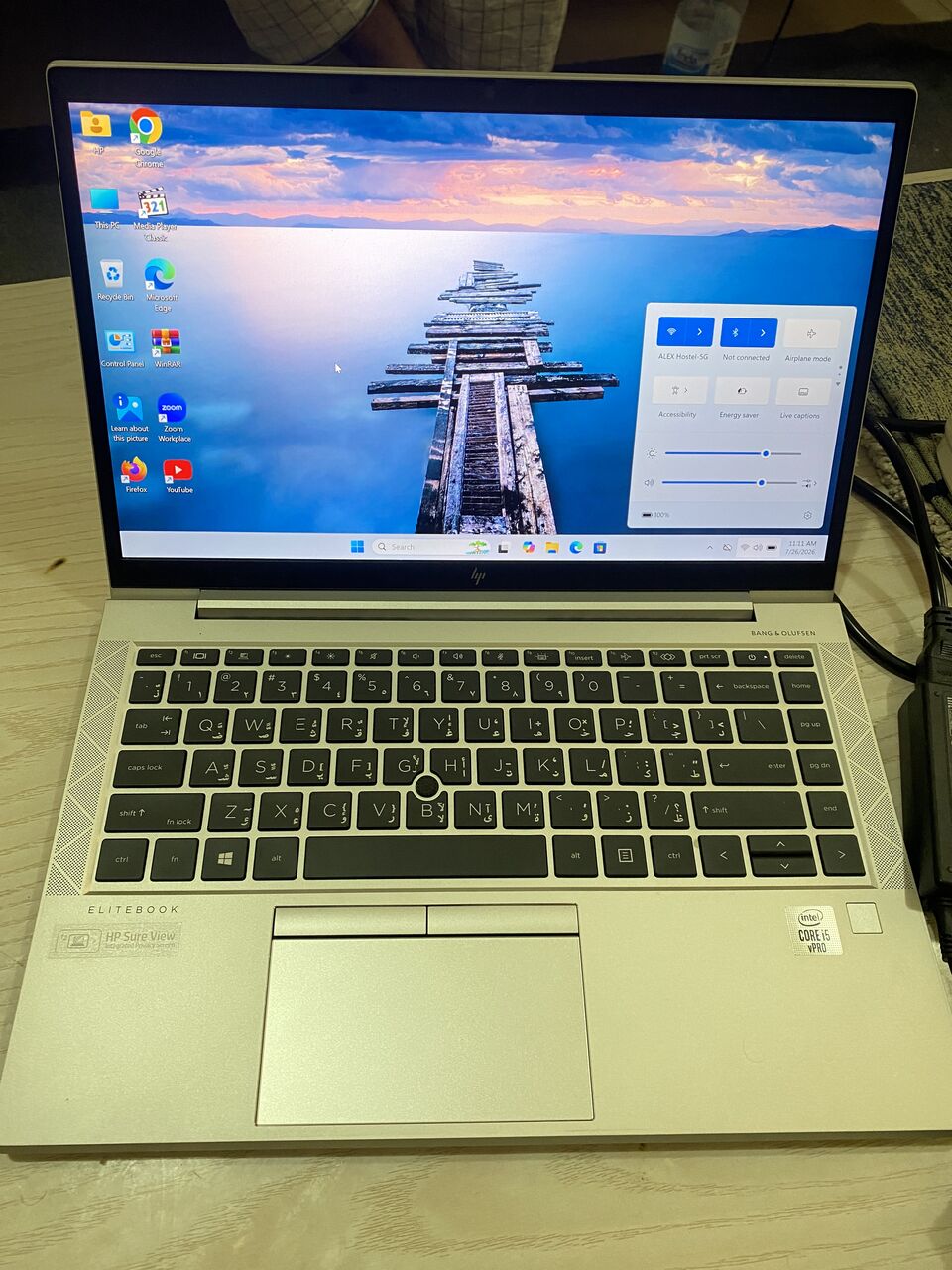 Olaya, Computers, SAR 1050,  Hp Elitebook 840 G7,16GB RAM,256GB SSD NVMe,Face Lock,