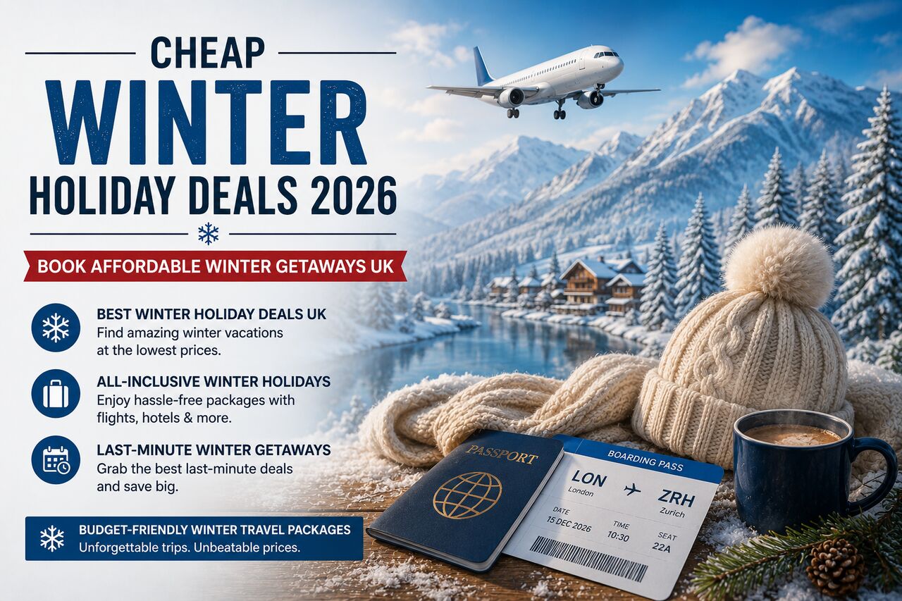 London, Travel, Cheap Winter Holiday Deals 2026 | Book Affordable Winter Getaways UK