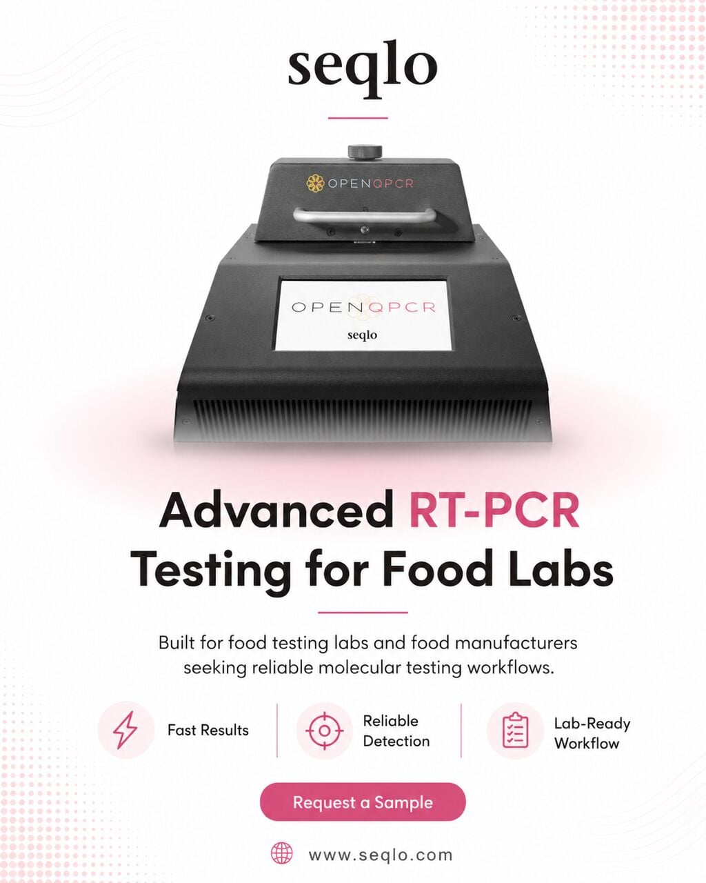 New Delhi, Industrial Machinery, RT PCR Food Testing Kit For Accurate Food Safety Testing | Seqlo