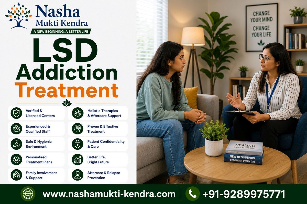 Gurgaon, Health, LSD Addiction Treatment | Expert Rehab For Safe & Lasting Recovery