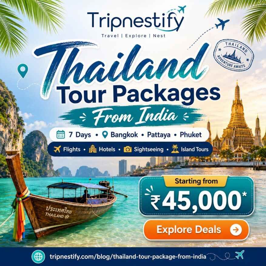 New Delhi, Travel, Thailand Tour Packages From India Best Deals & Travel Guide | Tripnestify