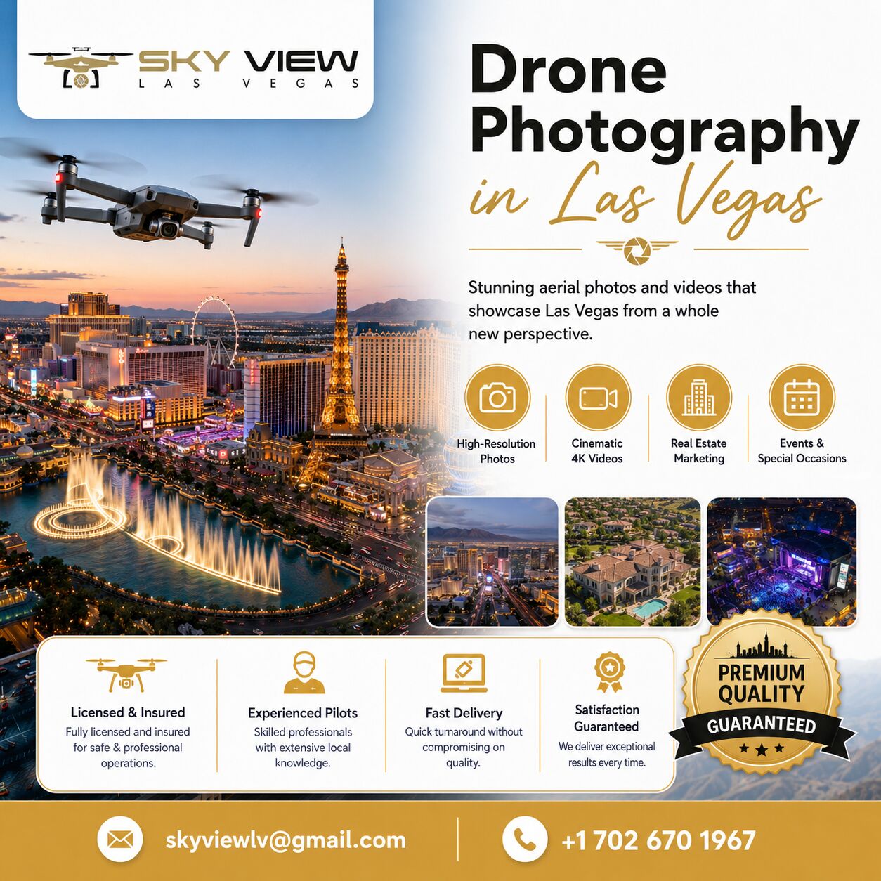 New York, Photography, Drone Photography In Las Vegas | Professional Aerial Imaging Services