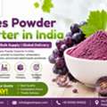 Premium Grapes Powder Exporter In India | GLEE IMPEX