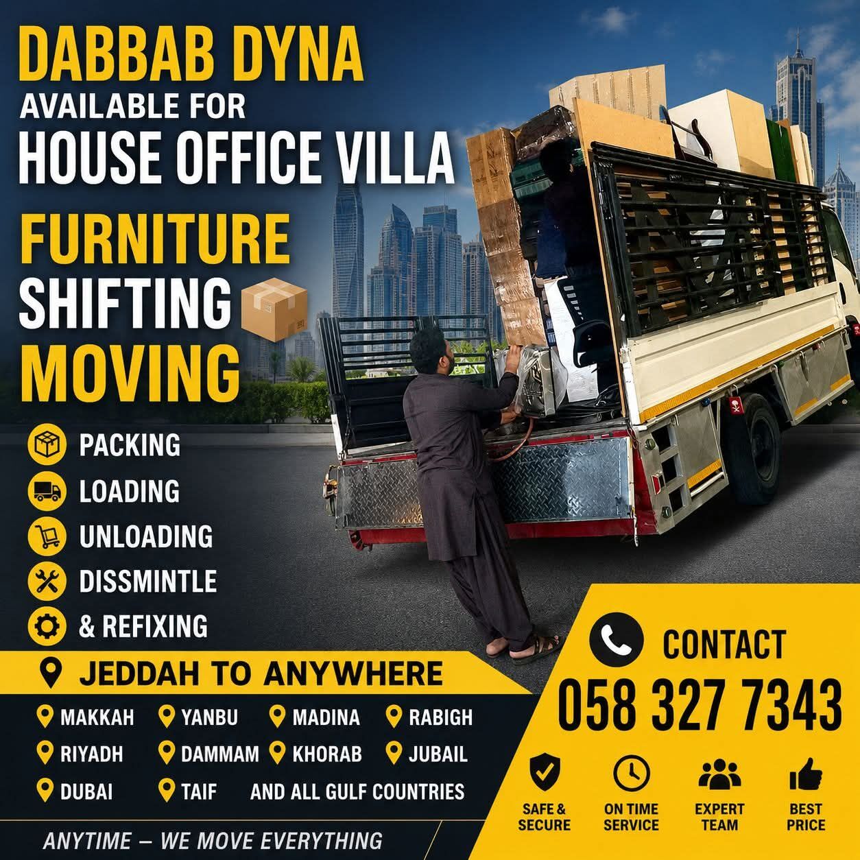 Jeddah, Household, MOVING AND PACKING COMPANY PROFESSIONAL LABOUR♻️ CARPENTER HOUSE MOVING،،،،،،،،،،،،،،،،،