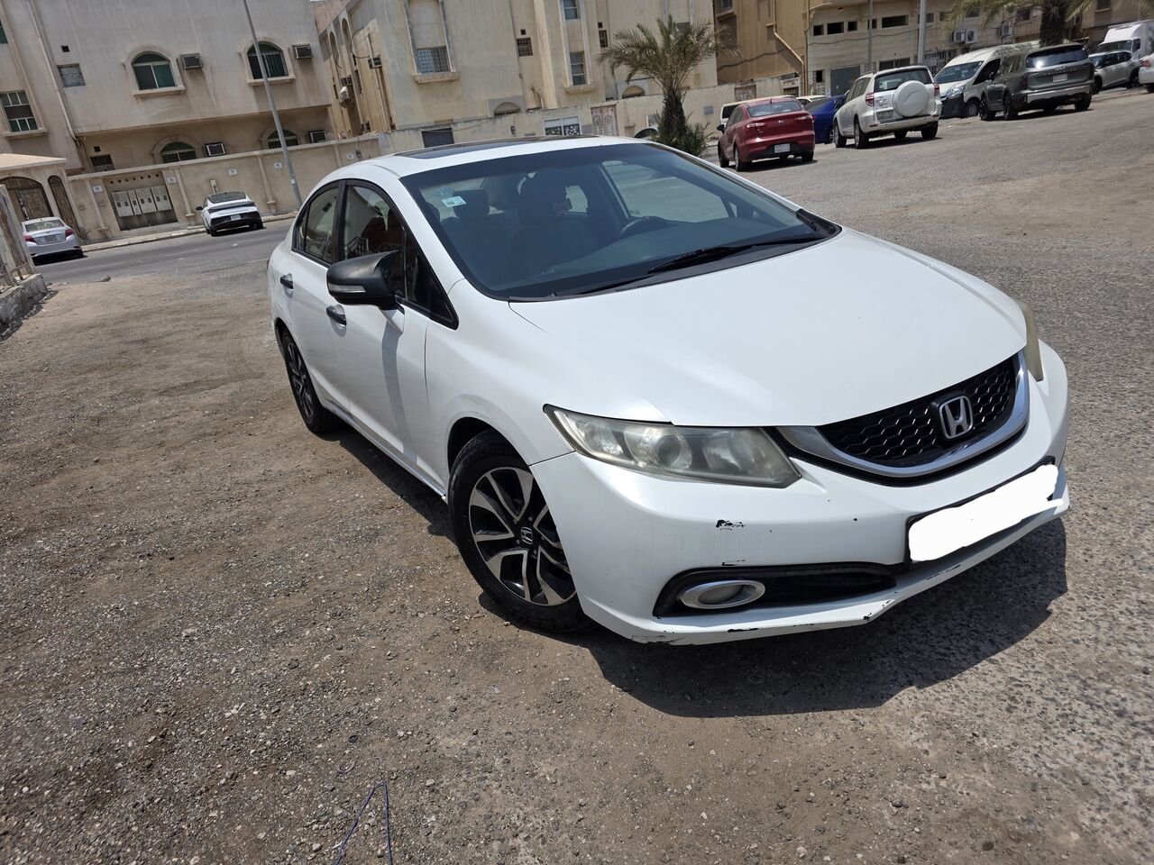 Jubail, Vehicles, Cars & Trucks , SAR 25000,  Honda Civic EX,  2013,  Automatic,  192000 KM,  Honda Civic  EX Full Options, Millage 192k
