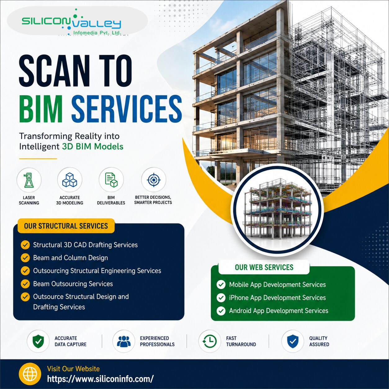 New York, Construction, Smart Scan To BIM Services For Modern USA Workflows